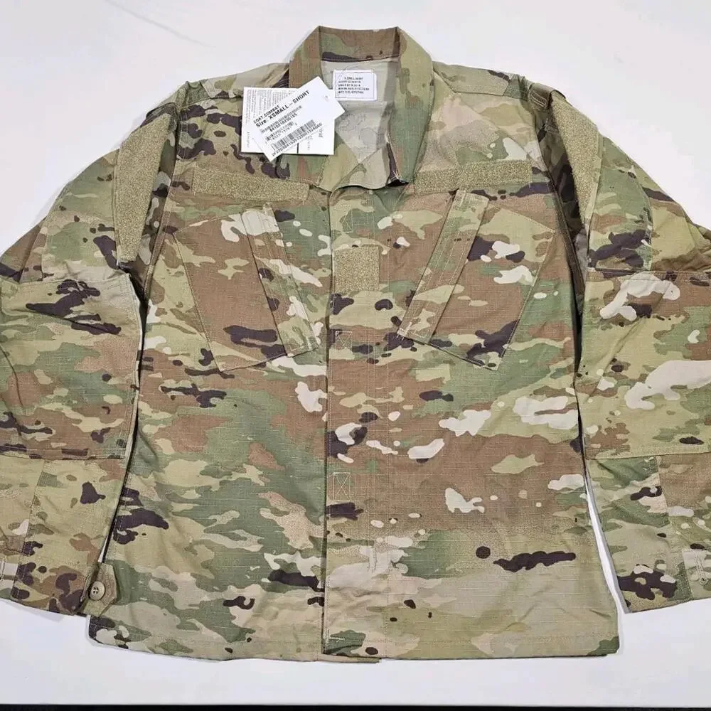 US Army Combat Shirt Coat Insect Guard Uniform Military X-Small Short NWT - Picture 1 of 10